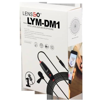 Lens Go LYM DM1 Collar Microphone For Mobile and Dslr Camera