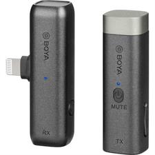 Boya BY WM3D Wireless Microphone For iPhone Camera and 3.5mm Mobiles