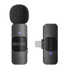 Boya BY V1 Wireless Collar Microphone For iPhone 