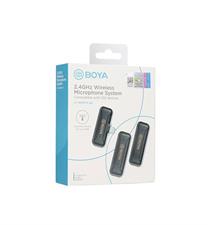 Boya WM3 T2 D2 Dual Collar Wireless Microphone For iPhone 