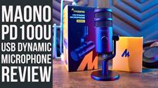 MAONO PD100U USB Dynamic Microphone, Podcast Recording Microphone