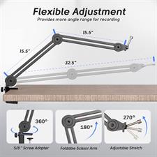 Fifine BM63 Professional Mic Stand 