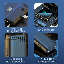 Jmary MW-16 All In One Wireless Microphone 