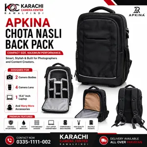 Apkina Chota Nasli Camera Backpack