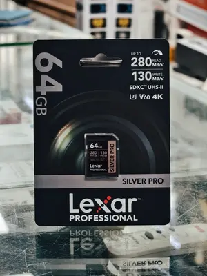 Lexar Professional SILVER PRO 64GB SDXC UHS-II V60 Memory Card