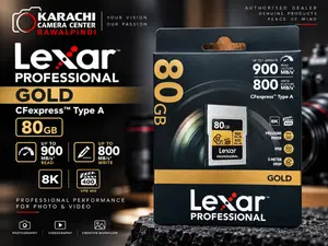 Lexar Professional GOLD 80GB CFexpress Type A Memory Card