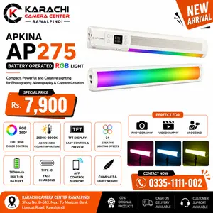 Apkina AP275 Battery Operated RGB Light