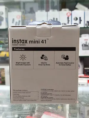 Fuji Instax Mini 41 Polaroid Camera
