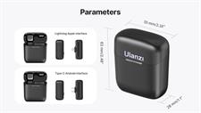 Ulanzi J12 Single Collar Wireless Microphone for Type-C Android Phones