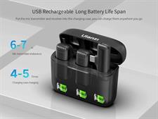 Ulanzi J12 Dual Collar Wireless Microphone for Type-C Android Phones
