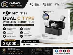 DJI Mic Mini 2 C Type Dual Collar Wireless Microphone