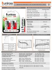 Uniross AA 2500 Series Ready to use Rechargeable Battery Cell ( 2 Batteries ) 