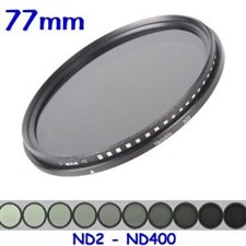 77MM Variable ND Filter ND2-ND400
