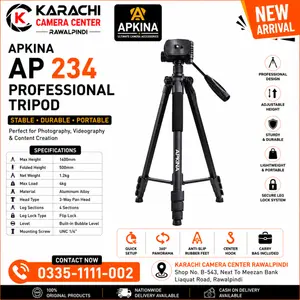 Apkina AP 234 Professional Tripod