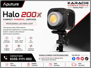 Aputure amaran Halo 200x Bi-Color LED Video Light