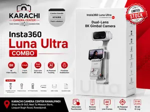 Insta360 Luna Ultra Creator Bundle – 8K Leica Dual-Lens Gimbal Camera