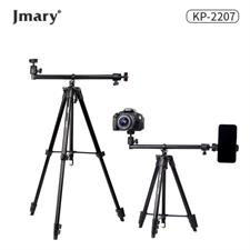 Jmary KP-2207 Overhead & Professional Vloging 2 in 1 Tripod