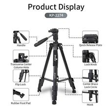 Jmary KP2274 Tripod + Monopod Stand 