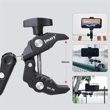 Jmary SR-56 Super Clamp for Mobile/Gopro/Camera