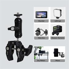 Jmary SR-56 Super Clamp for Mobile/Gopro/Camera