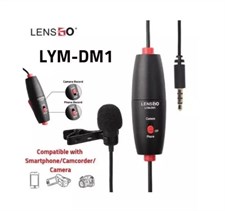 Lens Go LYM DM1 Collar Microphone For Mobile and Dslr Camera
