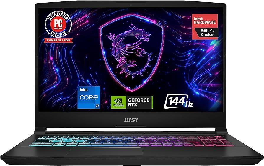 MSI Katana 15 B13VFK Gaming Laptop 13th Gen Core i7-13620H, 16GB DDR5, 1TB  SSD, NVIDIA RTX 4050 6GB Graphics, RGB Keyboard, 15.6" FHD IPS 144Hz, ...