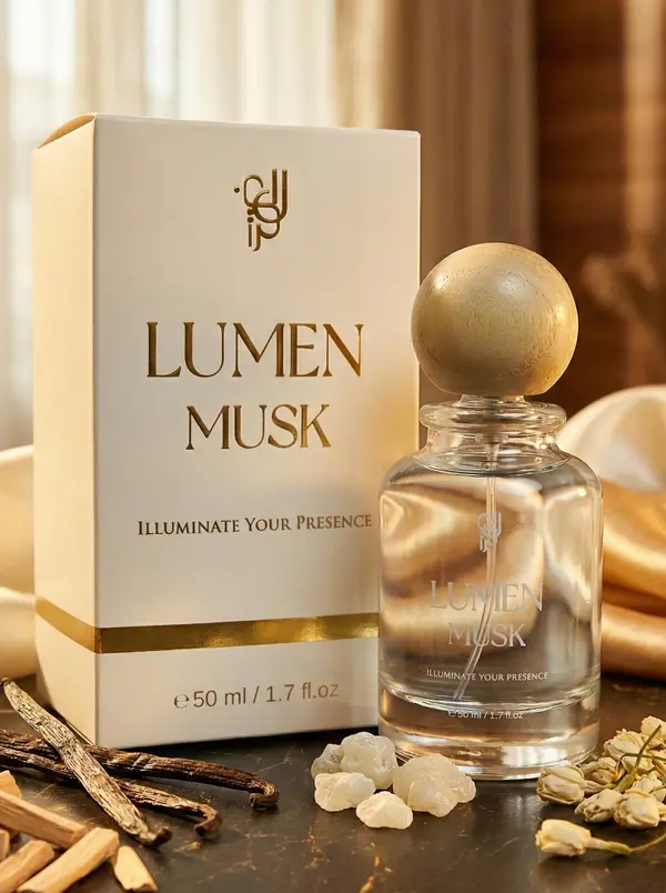 LUMEN MUSK PERFUME (50ml) Soft and Smoky