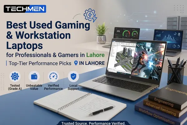 Best Used Gaming & Workstation Laptops in Lahore Right Now | From Entry Workstation to RTX 3080Ti — Full Lineup and Picks