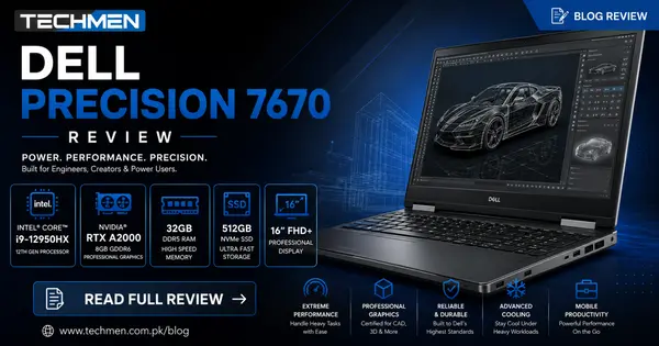 Dell Precision 7670 Review | Core i9 12th Gen  |  RTX A2000 8GB  |  32GB RAM  |  512GB SSD 