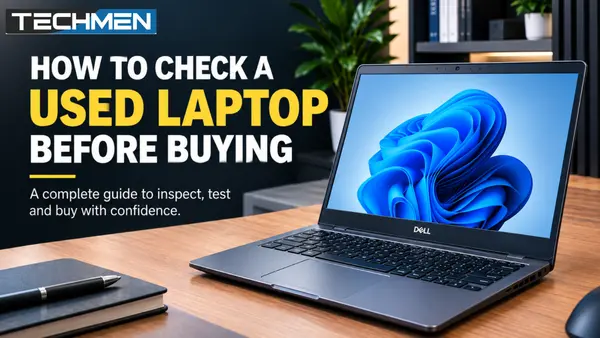 How to Check a Used Laptop Before Buying — 10-Point Inspection Checklist
