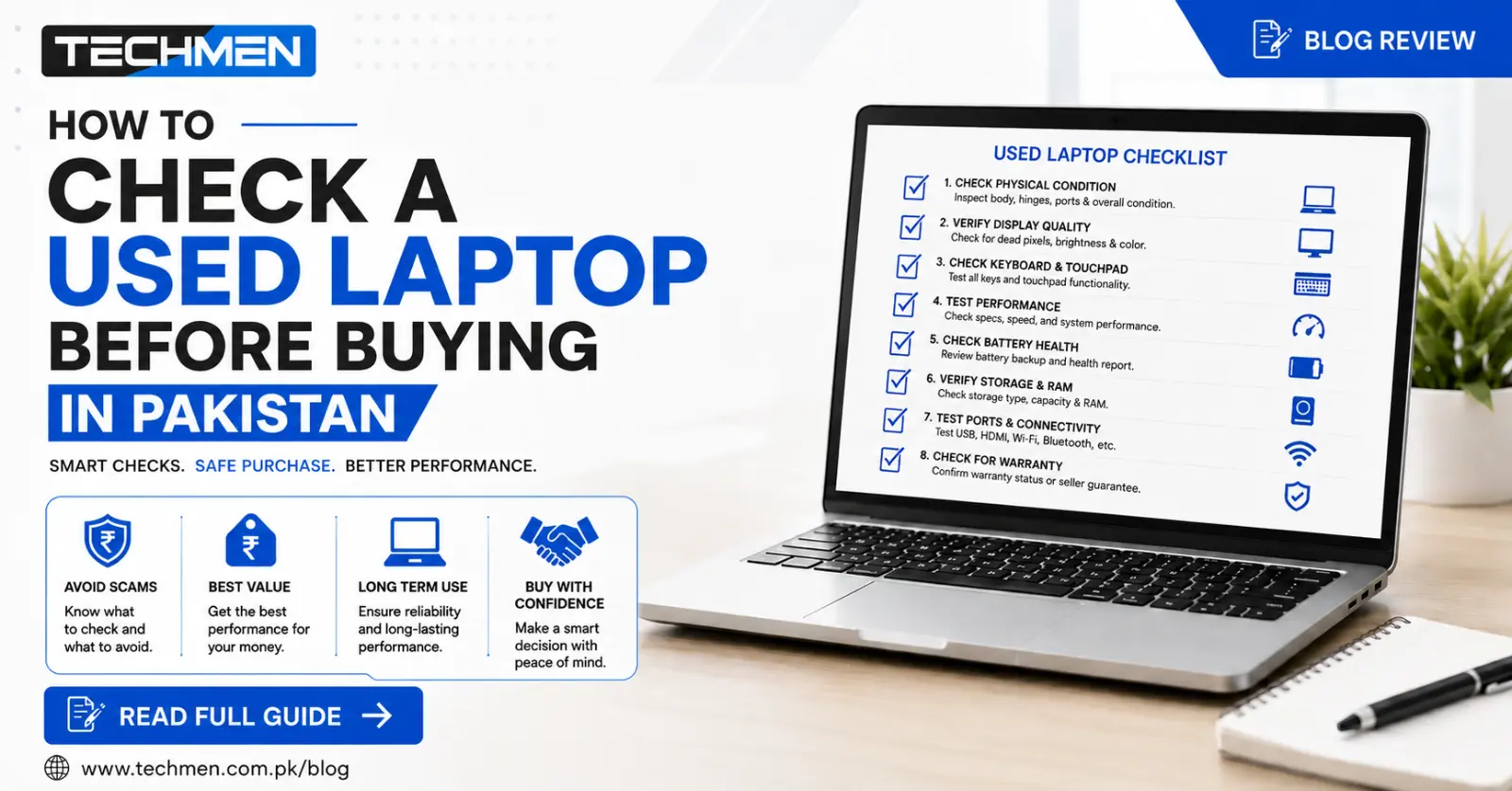 How to Check a Used Laptop Before Buying in Pakistan