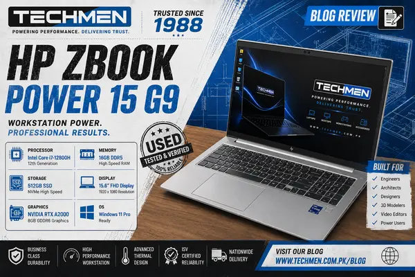  HP ZBook Power 15 G9 Review — i7 12th Gen RTX A2000