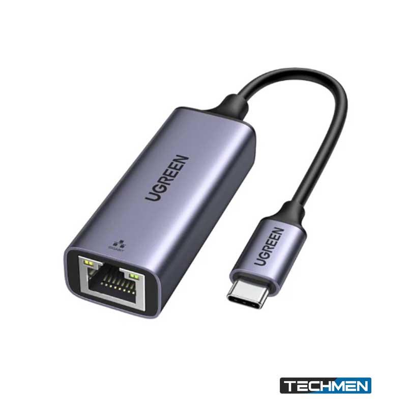 UGREEN USB Type C to 10/100/1000M Ethernet Adapter (Space Gray)