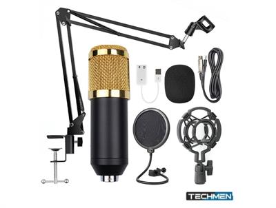 Condenser Microphone Kit – With Pop Filter & Microphone Stand