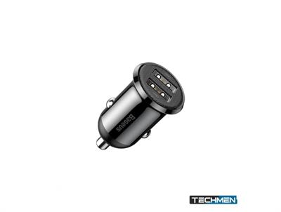 Baseus Grain Dual USB Car Charger 4.8A