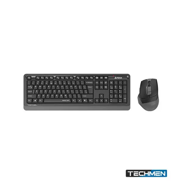 A4Tech FGS1035Q GREY FSTYLER SILENT CLICK WIRELESS COMBO SET