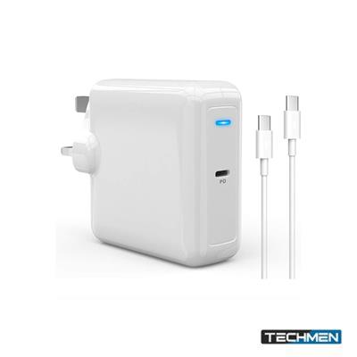 Multifunction UK Plug 87W Type-C Charger for Laptop and Mobile
