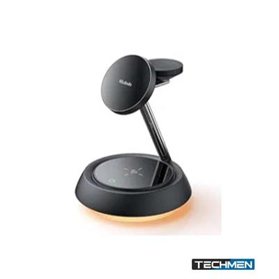 Mcdodo CH-4951 3-in-1 Magnetic Wireless Charging Stand with Night Light, Black