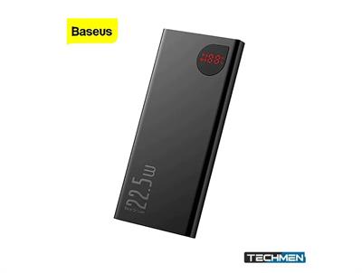 Baseus Adaman Metal Digital Display Quick Charge Power Bank 20000mAh 22.5W Black