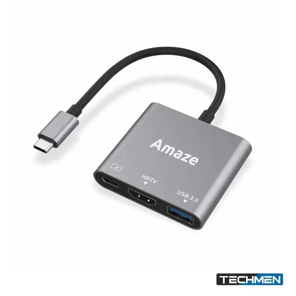 AMAZE A313 – Type-C to HDMI 4K + USB 3.0 + PD Adapter