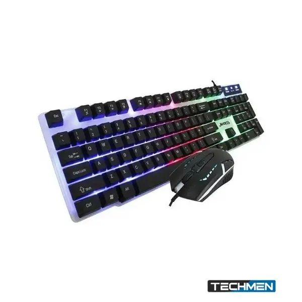 JEDEL GK-100 Gaming RGB Keyboard and Mouse Combo