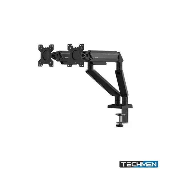 Anda Seat Stealth II Duo Dual Monitor Arm – Black (AD-W-A6D-2S-BB)