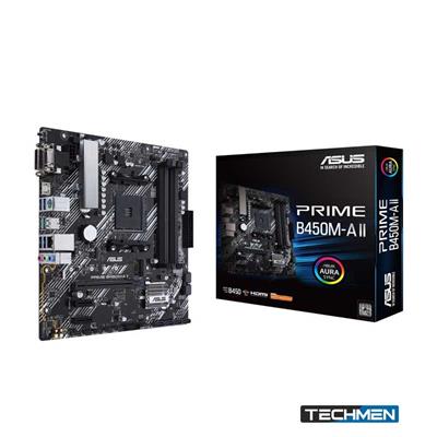 ASUS Prime B450M-A II AM4 Micro-ATX Motherboard