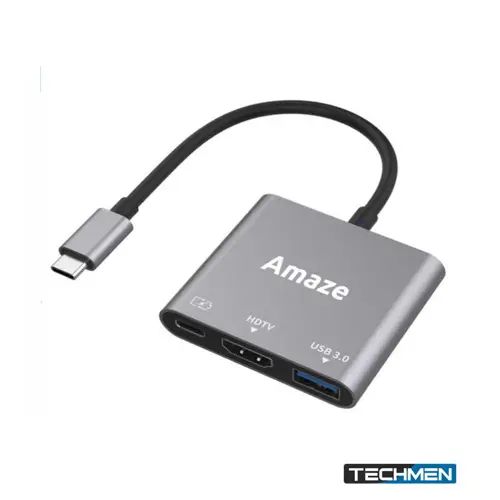 AMAZE A313 TYPE C TO HDMI 4K + USB 3.0 + PD
