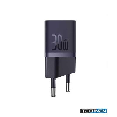 OS-Baseus GaN5 Fast Charger(mini) 1C 30W EU Black + White