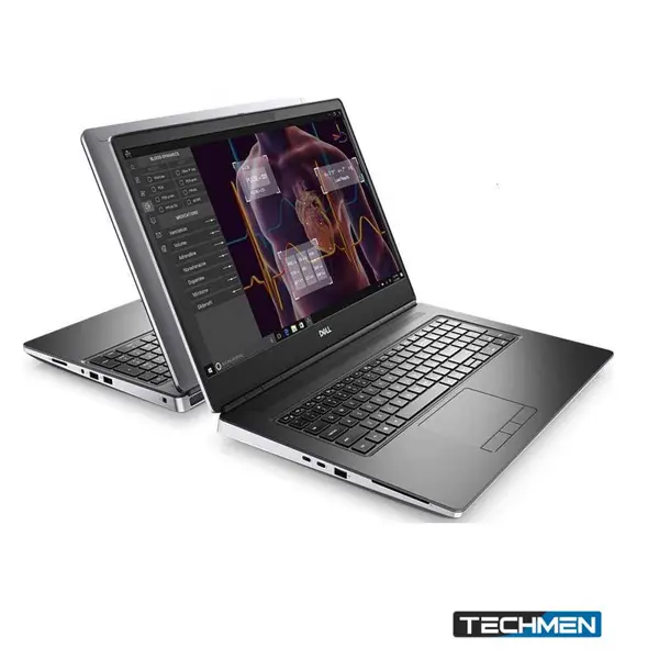 Dell Precision 7750 CI7 10th Generation 32GB RAM 512GB SSD 17" Display  16GB NVIDIA Quadro RTX 5000 Graphics - Used