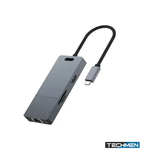 Amaze A328 Alloy Series 8-in-1 Type C Multiport Hub
