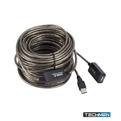 USB 2.0 Extension Cable (Male to Female) – 20m Length with Double IC Technology