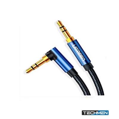 UGREEN 3.5mm Male to 3.5mm Male Cable Gold  Plated Metal Case with Braid 3m (Blue)