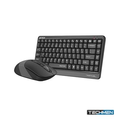 A4tech Fstyler FG1110Q 2.4G Quiet Key Wireless Keyboard and Mouse | Grey